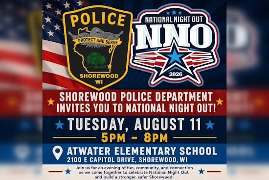 Shorewood's National Night Out Unites Five Police Departments, Crisis Counselors