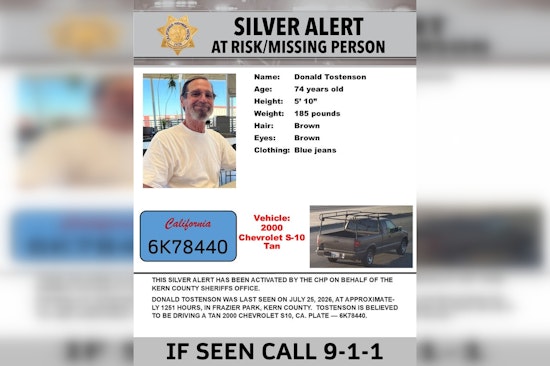 Silver Alert Seeks 74-Year-Old Man Last Seen Near Frazier Park
