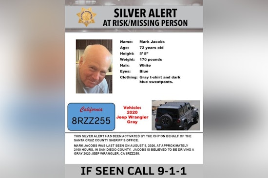 Silver Alert Spans 600 Miles as Santa Cruz County Seeks Missing 72-Year-Old Driver