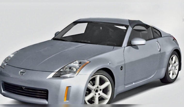 Silver Nissan 350Z Hunted After Hit-and-Run Near Historic Melrose Station