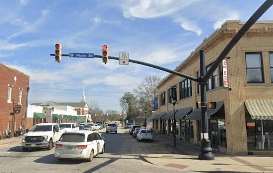 Simpsonville Finally Rips Up Main Street for Long-Delayed Downtown Makeover