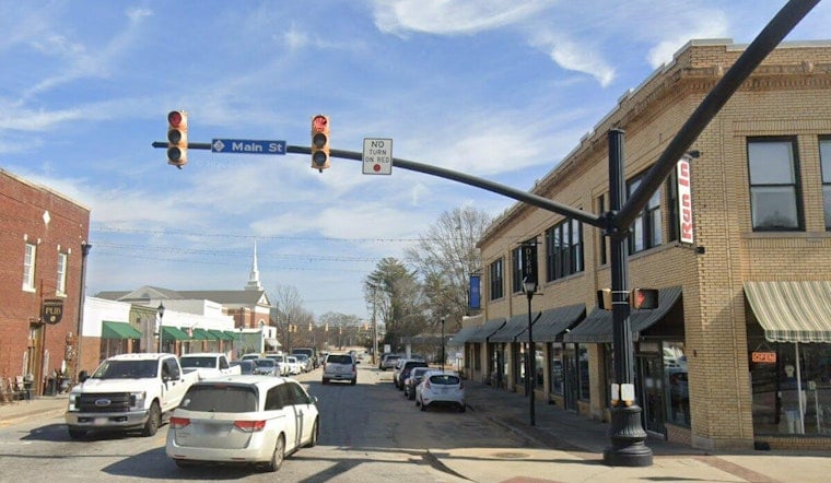 Simpsonville Finally Rips Up Main Street for Long-Delayed Downtown Makeover