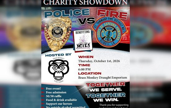 Slidell Cops and Firefighters Throw Down at Brass Monkey for Music Charity