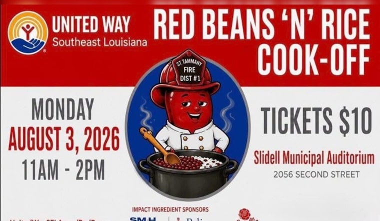 Slidell Red Beans Rumble Serves $10 All-You-Can-Eat Lunch for Mental Health