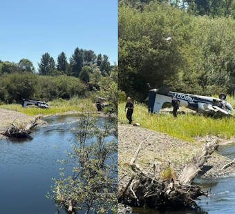 Small Plane Crash Near Ridgefield Sends Two to Hospital With Serious Injuries