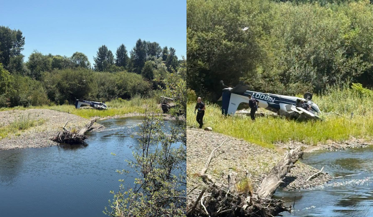 Small Plane Crash Near Ridgefield Sends Two to Hospital With Serious Injuries