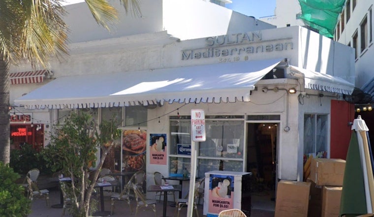 South Beach's Sultan Mediterranean Cuisine Closes After 38 Years on Collins