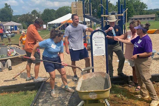 South Knoxville Kids Design Dream Playground, Neighbors Build It in Montgomery Village