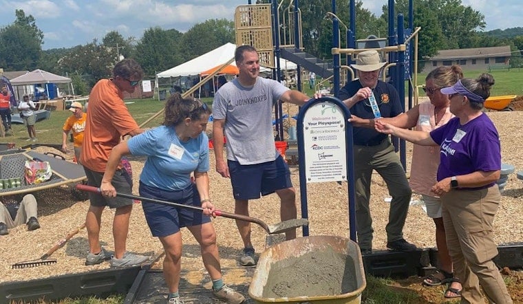 South Knoxville Kids Design Dream Playground, Neighbors Build It in Montgomery Village