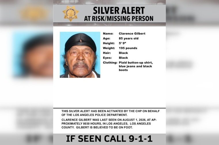 South LA Silver Alert: Search On for Missing 85-Year-Old Clarence Gilbert