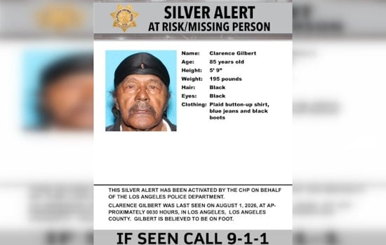 South LA Silver Alert: Search On for Missing 85-Year-Old Clarence Gilbert