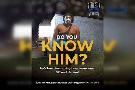 South Tulsa 'Serial Defecator' Caught on Camera, Police Still Hunting Him