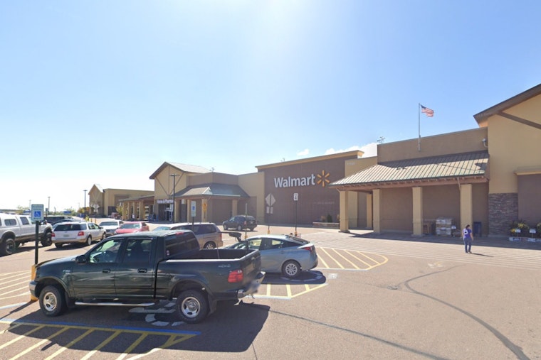 Speeding Car Hits Pedestrian, Slams Into Falcon Walmart Building