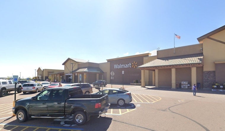Speeding Car Hits Pedestrian, Slams Into Falcon Walmart Building
