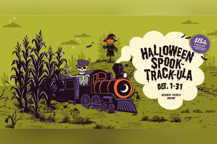 Spook-Track-Ula Returns to Scottsdale's Railroad Park With Haunted Train Rides