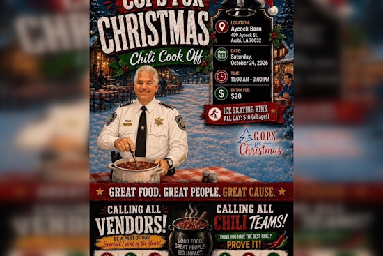 St. Bernard Sheriff's Chili Cook-Off Adds Ice Rink to Fund Christmas Deliveries