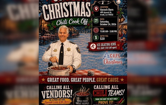St. Bernard Sheriff's Chili Cook-Off Adds Ice Rink to Fund Christmas Deliveries