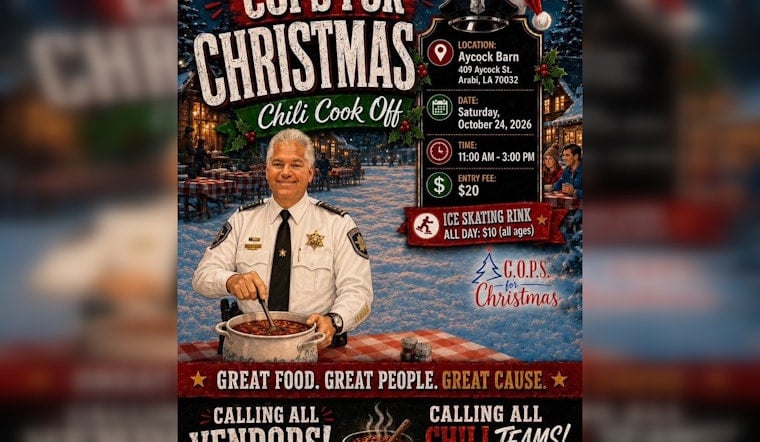 St. Bernard Sheriff's Chili Cook-Off Adds Ice Rink to Fund Christmas Deliveries