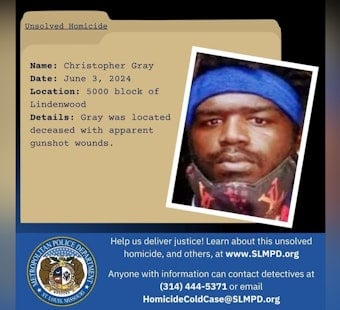 St. Louis Cops Renew Plea in North Hampton Garage Slay of Christopher Gray