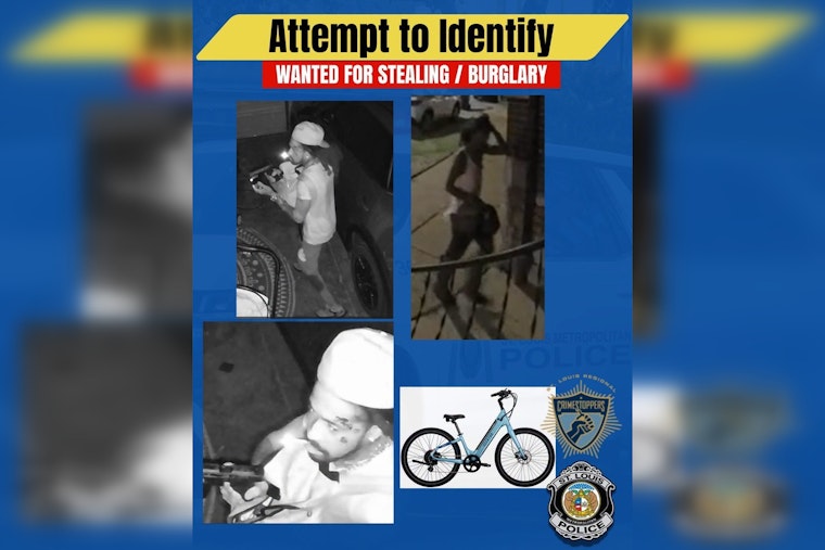 St. Louis Police Hunt Tattooed Man in Tower Grove East E-Bike, Moped Theft