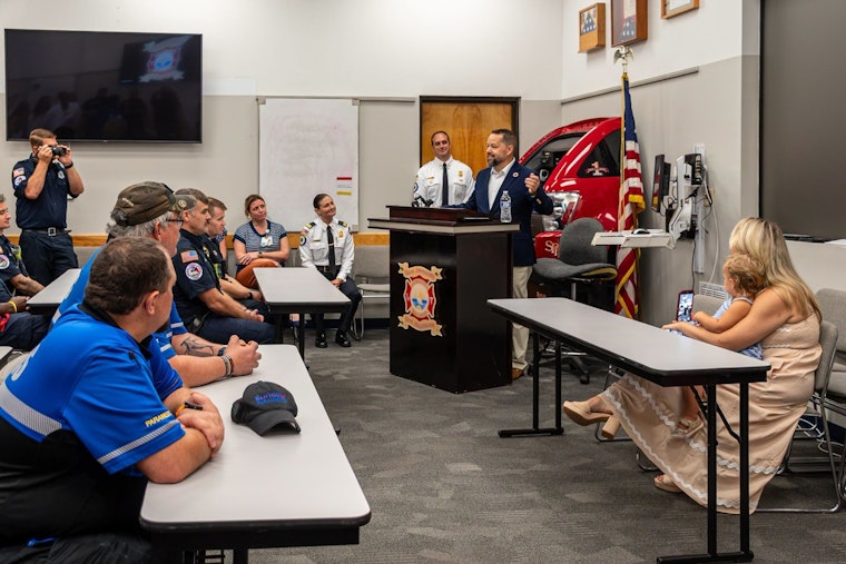 St. Pete Officers, Triathlon Survivor Reunite Months After Water Rescue
