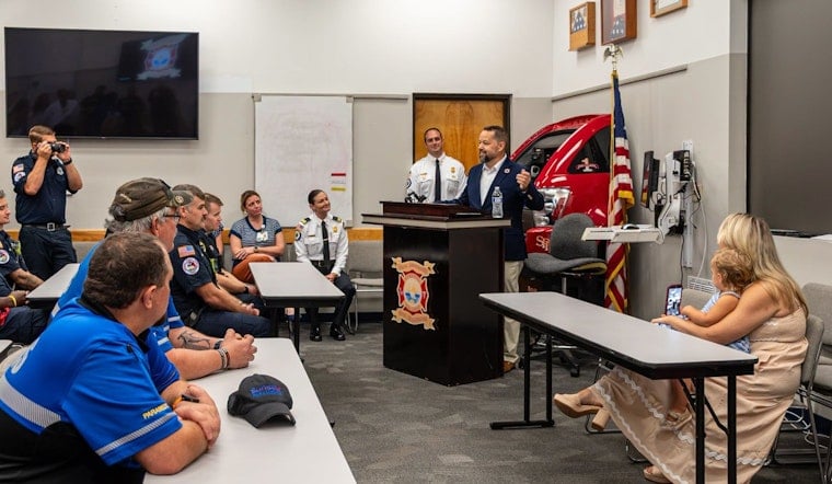St. Pete Officers, Triathlon Survivor Reunite Months After Water Rescue