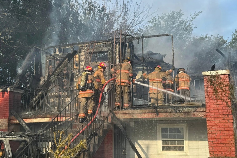 St. Roch House Fire Spreads to Neighbors, Shuts Almonaster Avenue Both Ways