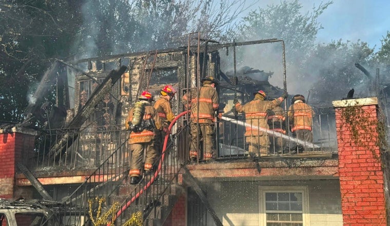 St. Roch House Fire Spreads to Neighbors, Shuts Almonaster Avenue Both Ways