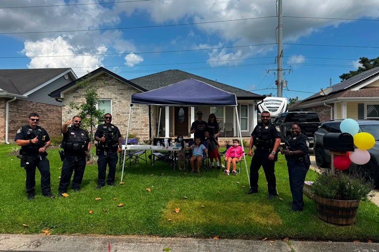 St. Rose Deputies Parade Past 9-Year-Old's Home After Leukemia Hospital Stay