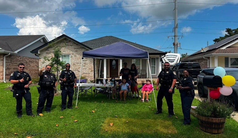 St. Rose Deputies Parade Past 9-Year-Old's Home After Leukemia Hospital Stay