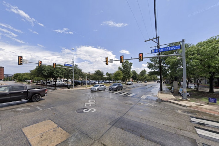 Stolen BMW Driver With Parole Warrant Sparks Four-Car Crash in Downtown San Antonio