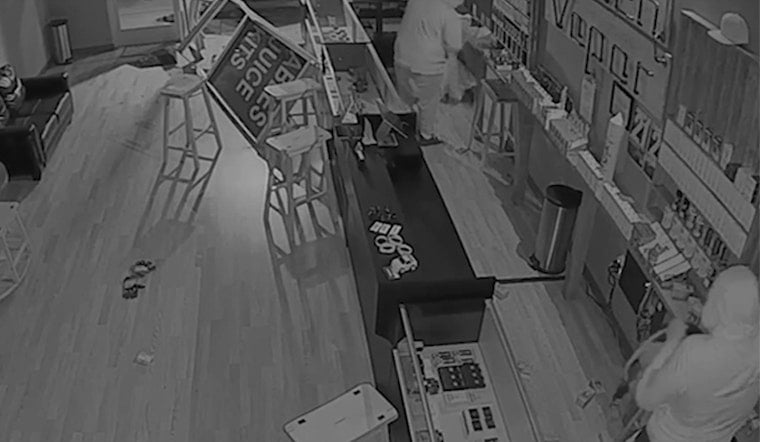 Stolen Car Rams Northeast El Paso Vape Shop, Duo Flees With $2,890 in Goods