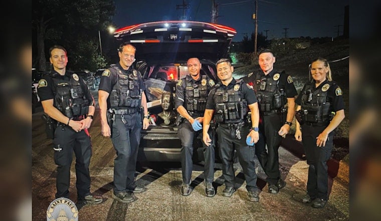 Stolen Suni Lee Statue Recovered in St. Paul After Shots-Fired Call