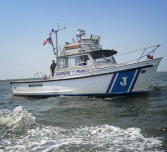 Suffolk Cops Pluck Five From Sinking 17-Foot Boat in Long Island Sound