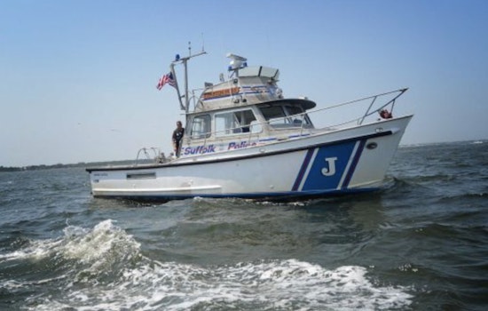 Suffolk Cops Pluck Five From Sinking 17-Foot Boat in Long Island Sound