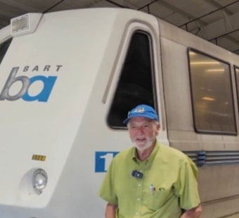 Suisun City Museum Lets Visitors Board Three Retired BART Cars From the 1970s