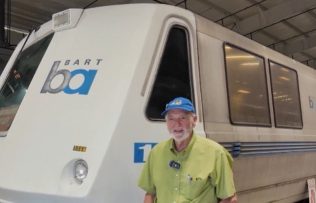 Suisun City Museum Lets Visitors Board Three Retired BART Cars From the 1970s