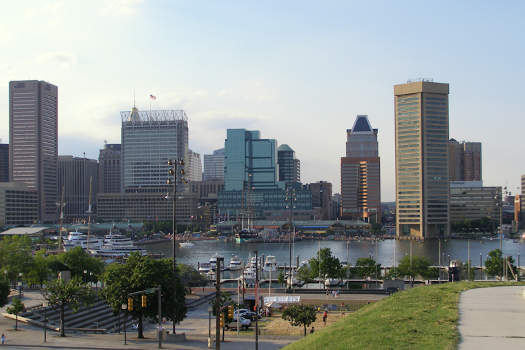 Sunny Tease Before Soaking Storms Threaten Baltimore Streets