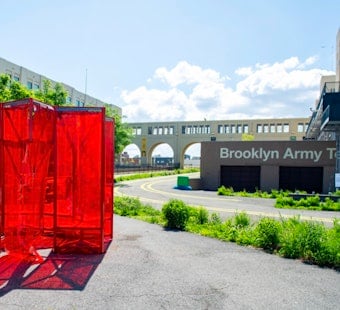 Sunset Park's Old Army Terminal Turns Into a Free Year-Long Art Gallery