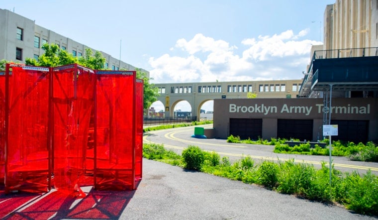 Sunset Park's Old Army Terminal Turns Into a Free Year-Long Art Gallery