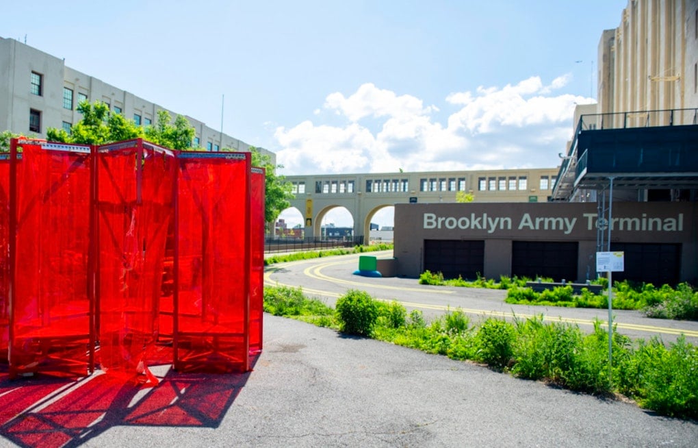 Sunset Park's Old Army Terminal Turns Into a Free Year-Long Art Gallery