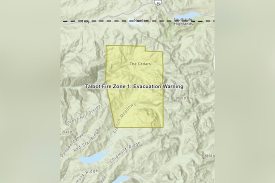 Talbot Fire Prompts Evacuation Warning Near French Meadows, Threatens The Cedars