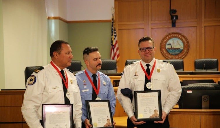 Tampa Firefighters Honored After Dangerous Venezuela Earthquake Rescue Mission