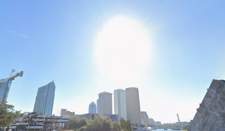 Tampa Turns Into Pressure Cooker as Heat Index Nears 108, Storms Poised to Pop