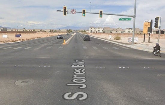Teen Struck by Car Near Cactus and Jones, Same Corner Hit in May Crash