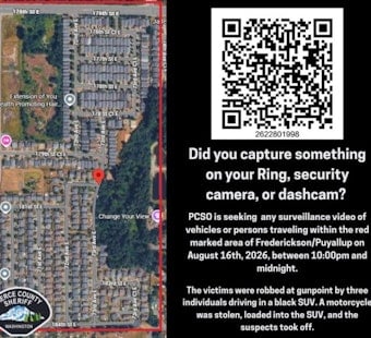 Teens Robbed at Gunpoint in Frederickson, Suspects Steal Motorcycle in Black SUV