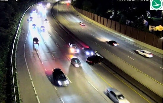 Terrifying I-670 Video Shows Roadside Worker Leap Onto Columbus Median as Car Slams Disabled SUV