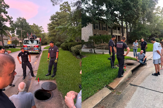 The Woodlands 911 'Dog Rescue' Turns Out to Be Lovesick Sewer Frog