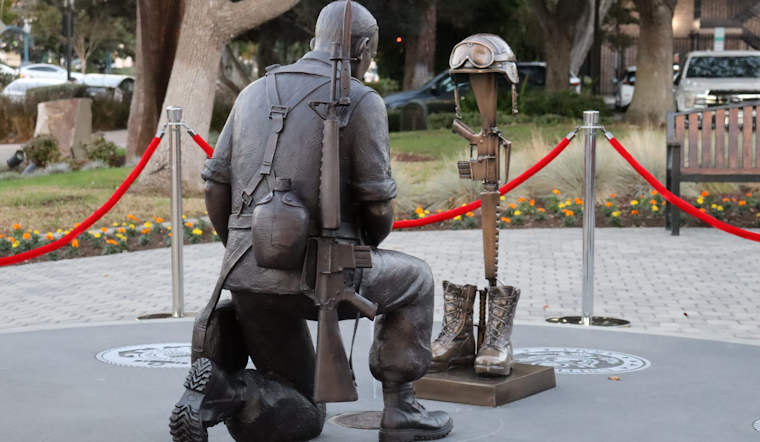 Thieves Steal $100K Bronze Soldier Memorial From Paramount City Hall