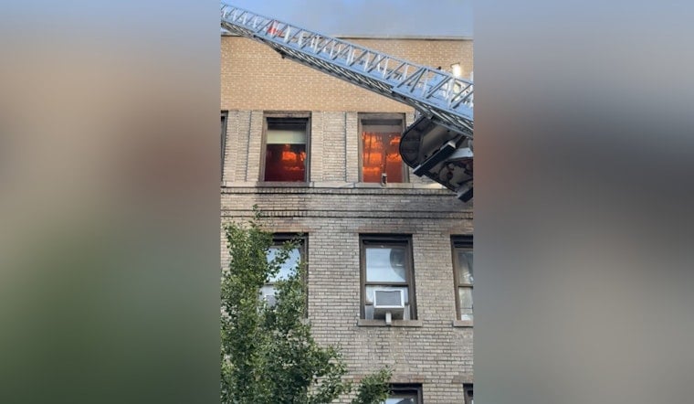 Three-Alarm Fire Tears Through Norwood Building, 190 FDNY Crews Respond